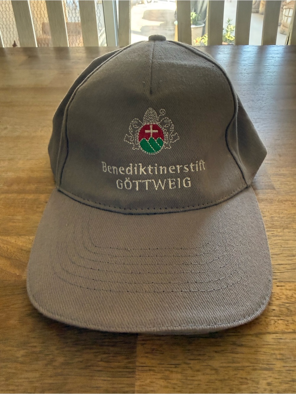 Benediktinerstift Göttweig Embroidered Gray Baseball Cap